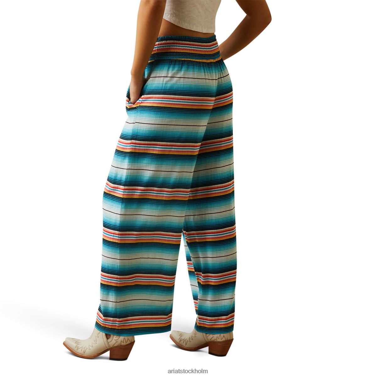 bottnar Ariat carrillo byxa serape randigt tryck kvinnor F04842622