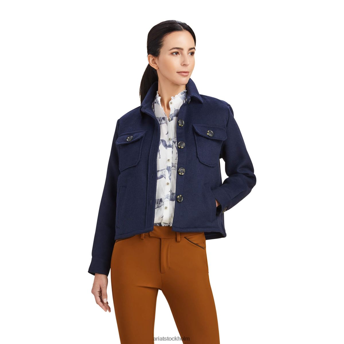 bottnar Ariat märgbyxa kastanj kvinnor F04842660