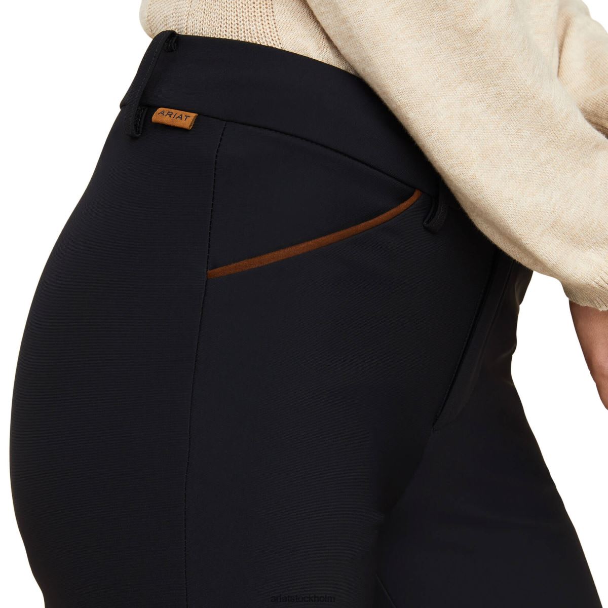 bottnar Ariat märgbyxa svart kvinnor F04842651