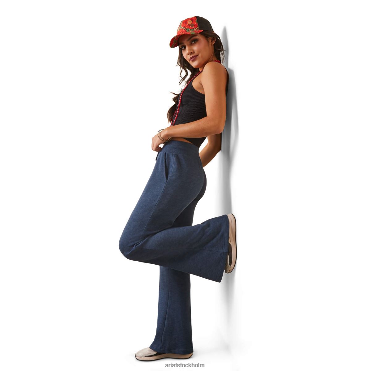 bottnar Ariat nikki flare träningsbyxor djup petroleum kvinnor F04842644