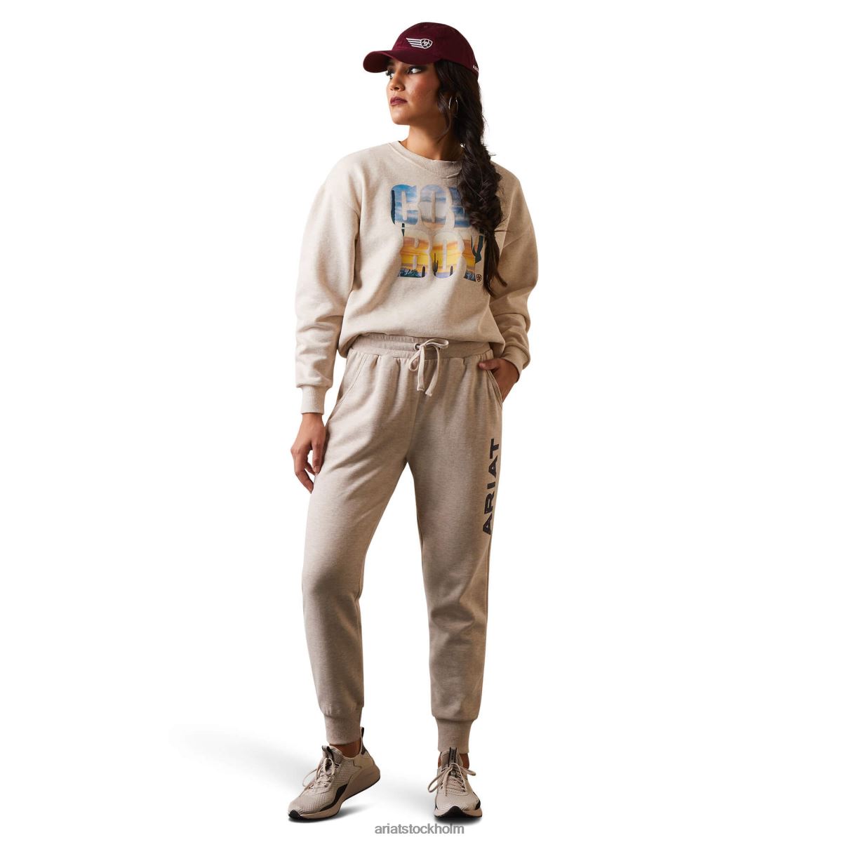 bottnar Ariat riktig joggare havregrynsljung kvinnor F04842643