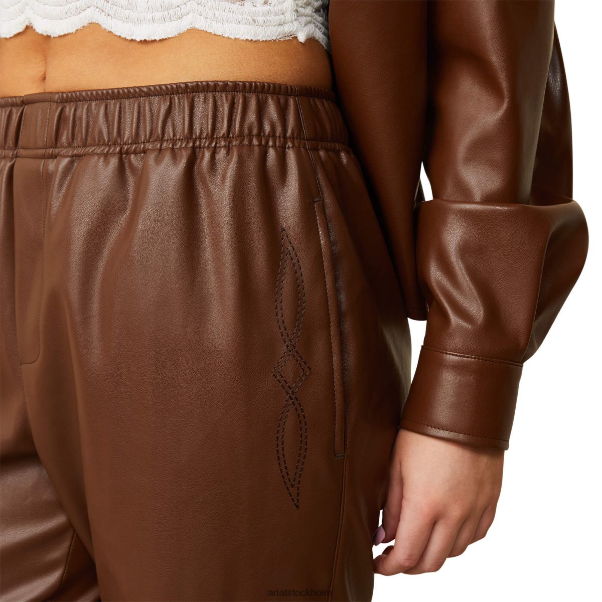 bottnar Ariat småstad joggingbyxa fondue fudge kvinnor F04842657