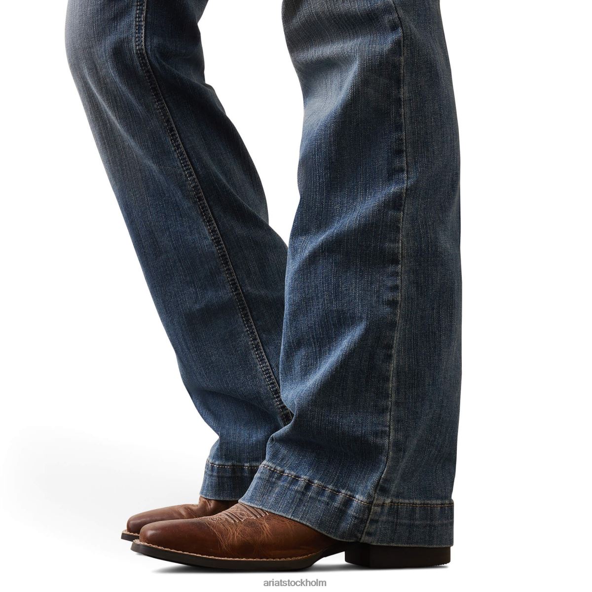 bottnar Ariat byxa perfekt resning angelina jeans med vida ben alabama kvinnor F04842547