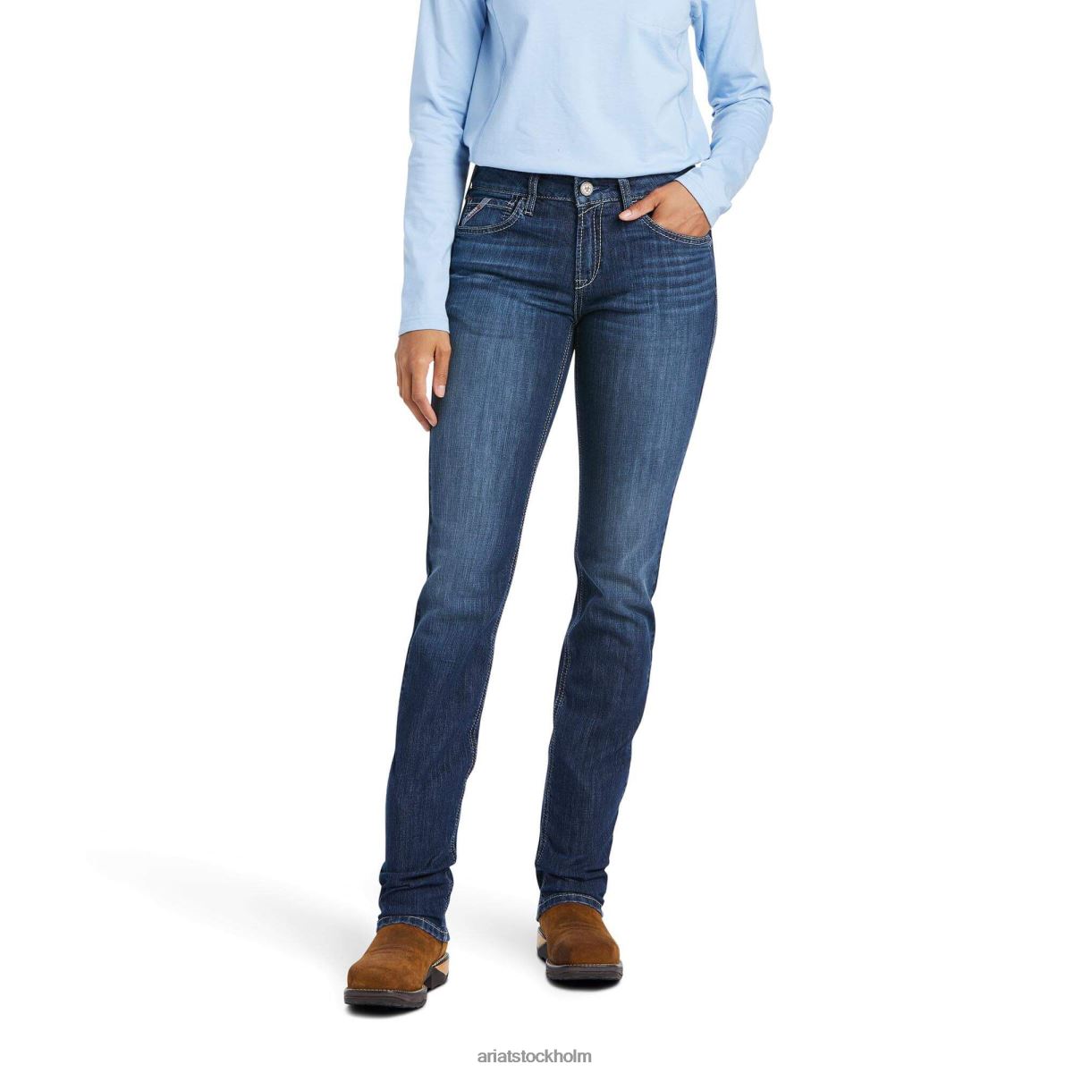 bottnar Ariat fr pr durastretch avelynn slim leg jean madera kvinnor F04842601