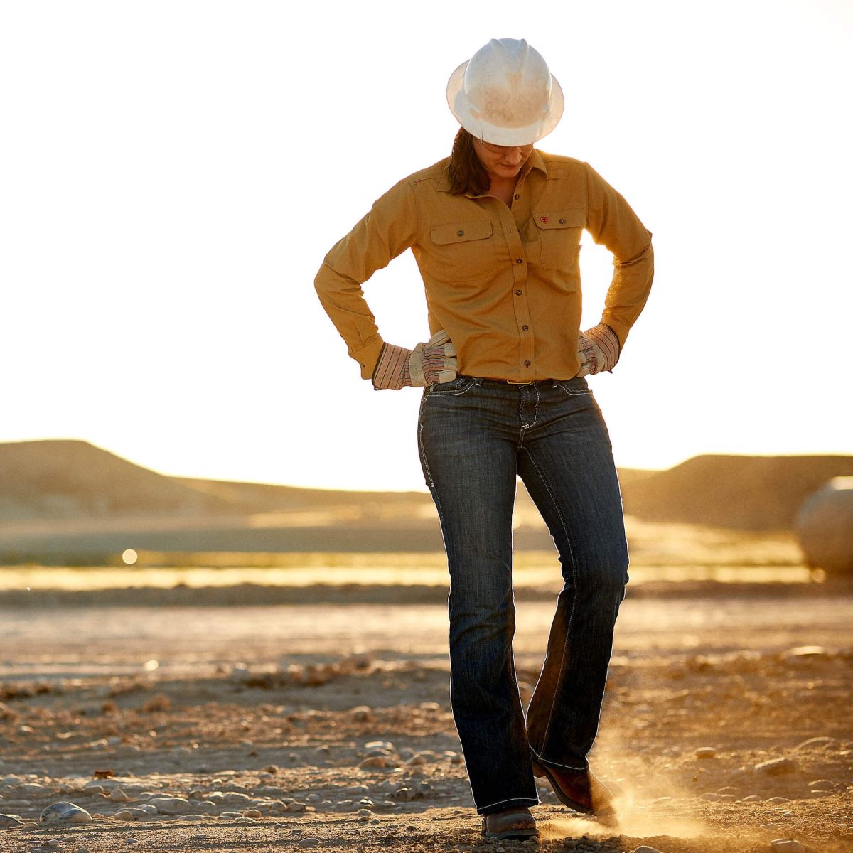 bottnar Ariat fr stretch duralight ella jean azurit kvinnor F04842581