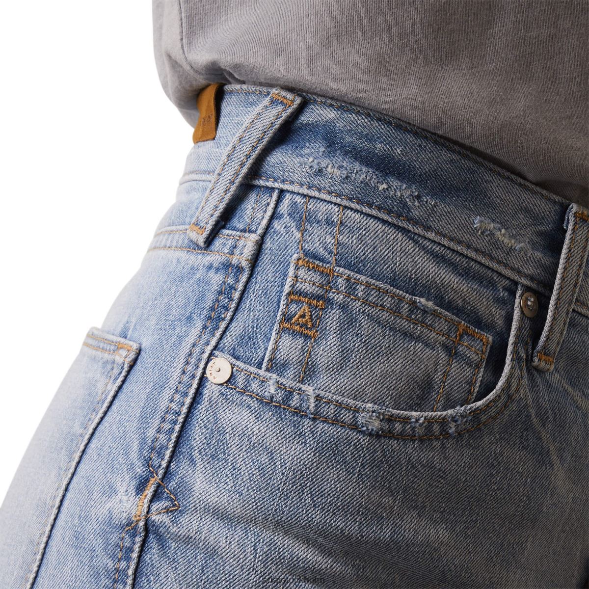 bottnar Ariat raka jeans med ultrahöga tomboy mykonos kvinnor F04842537