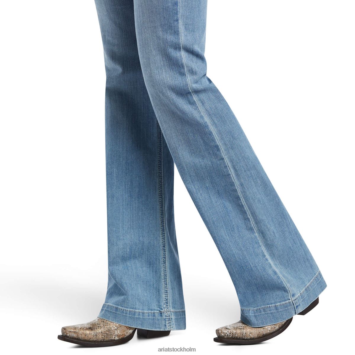 bottnar Ariat slimmad byxa aisha jeans med vida ben ohio kvinnor F04842548