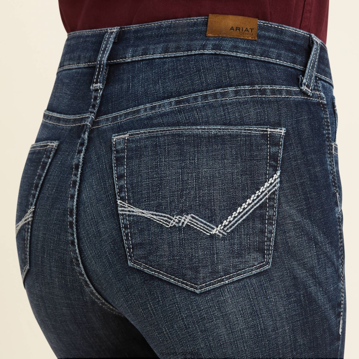 bottnar Ariat slimmad byxa ryki jean Missouri kvinnor F04842562