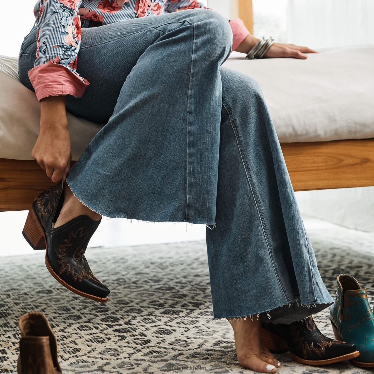 bottnar Ariat verklig. höghus alondra flare colorado kvinnor F04842603