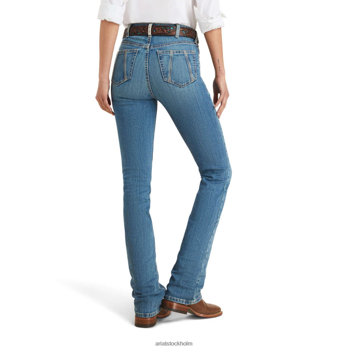 bottnar Ariat verklig. höghus charlee boot cut jean delaware kvinnor F04842559