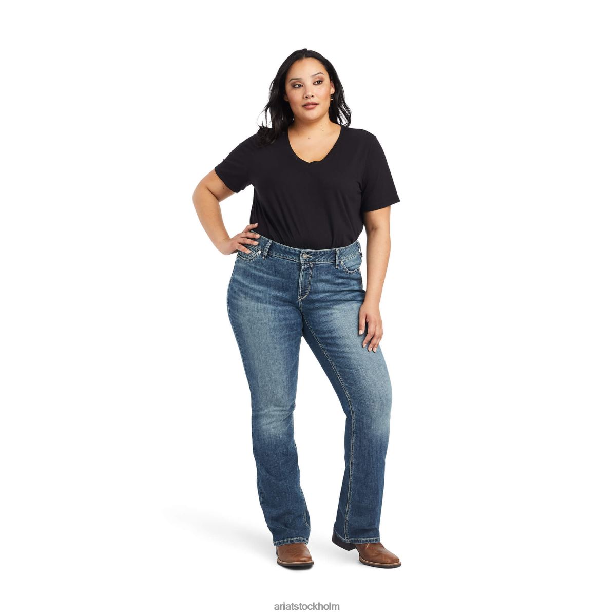 bottnar Ariat verklig. maisie boot cut jean torrans kvinnor F04842551