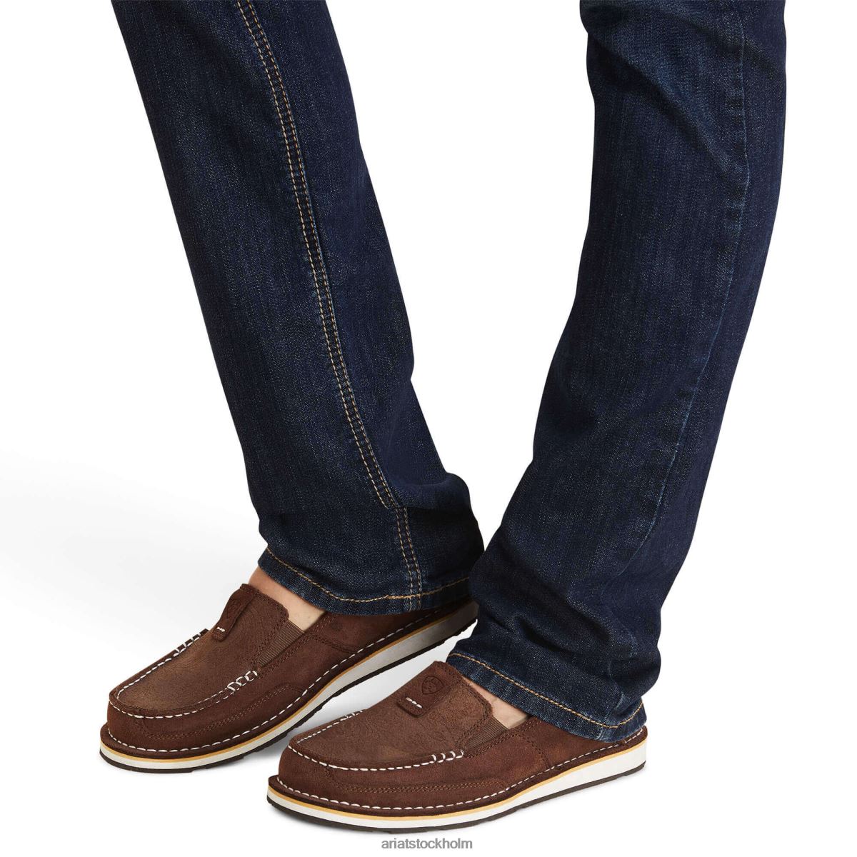bottnar Ariat verklig. perfekt rise greta straight jeans midnatt kvinnor F04842540