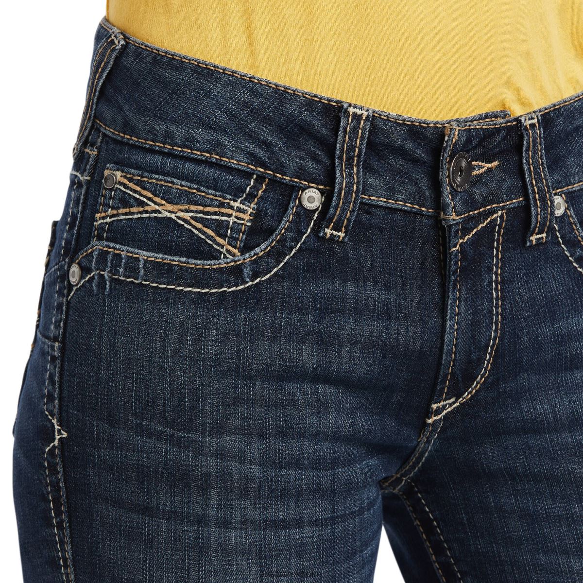 bottnar Ariat verklig. perfekt rise lexie boot cut jean Missouri kvinnor F04842525