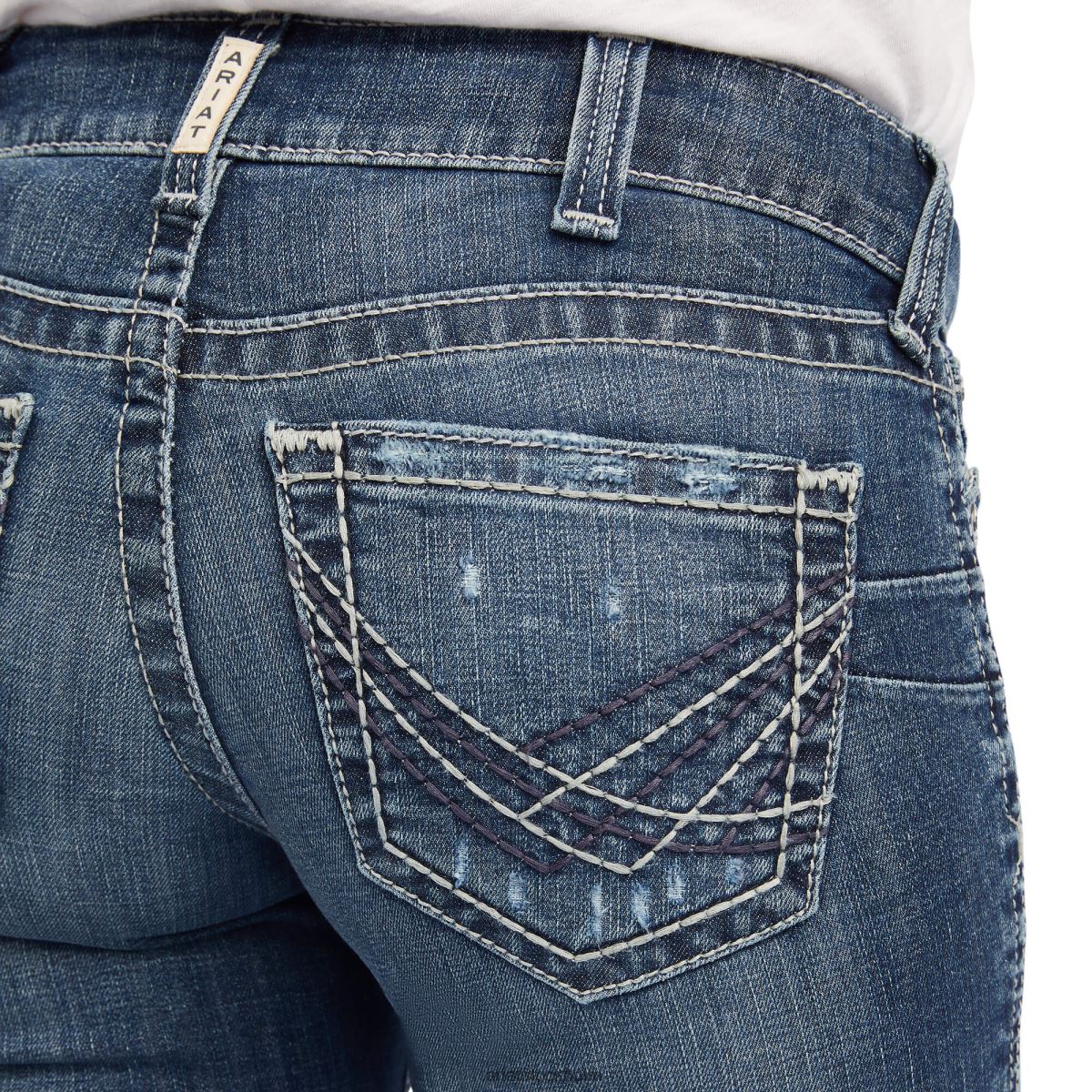 bottnar Ariat verklig. raquel boot cut jean med medelhög höjd kanadensiska kvinnor F04842565