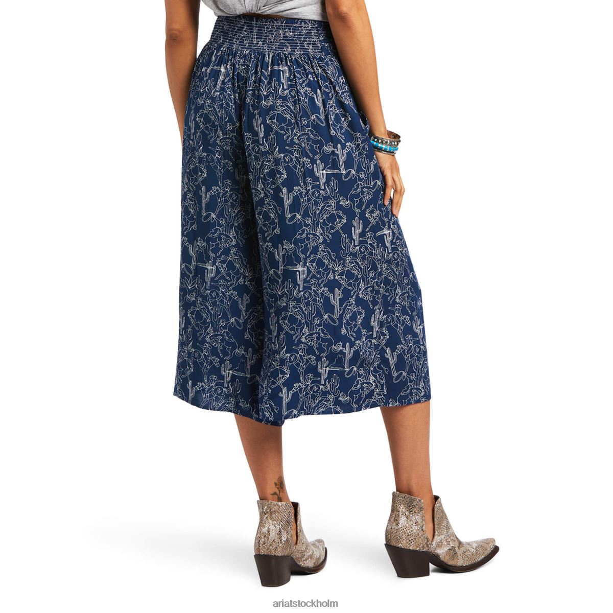 bottnar Ariat bucking häst goucho multitryck kvinnor F04842682