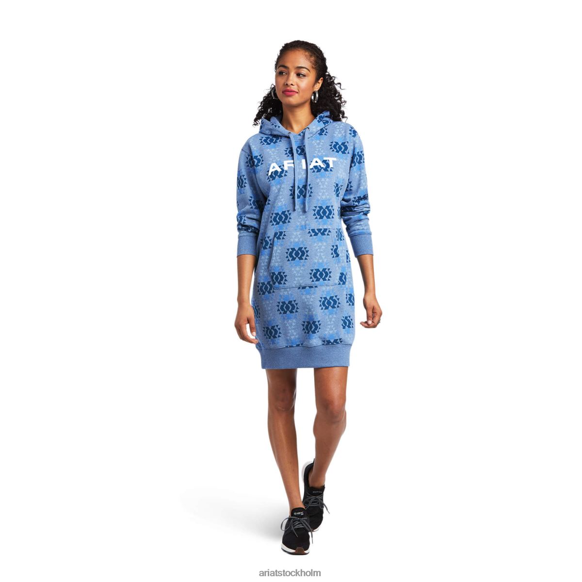 bottnar Ariat staycation klänning diamondback tryck kvinnor F04843306