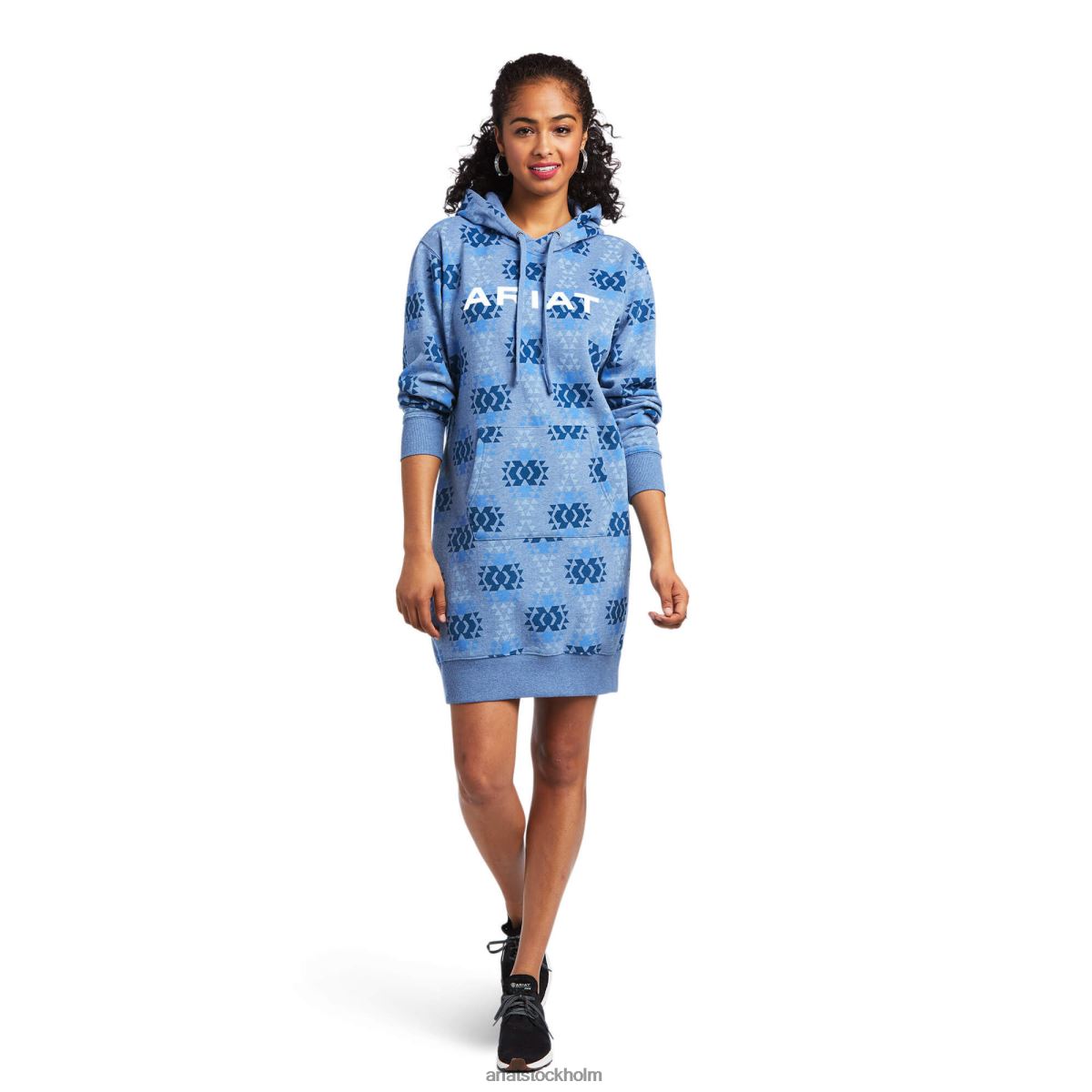 bottnar Ariat staycation klänning diamondback tryck kvinnor F04843306