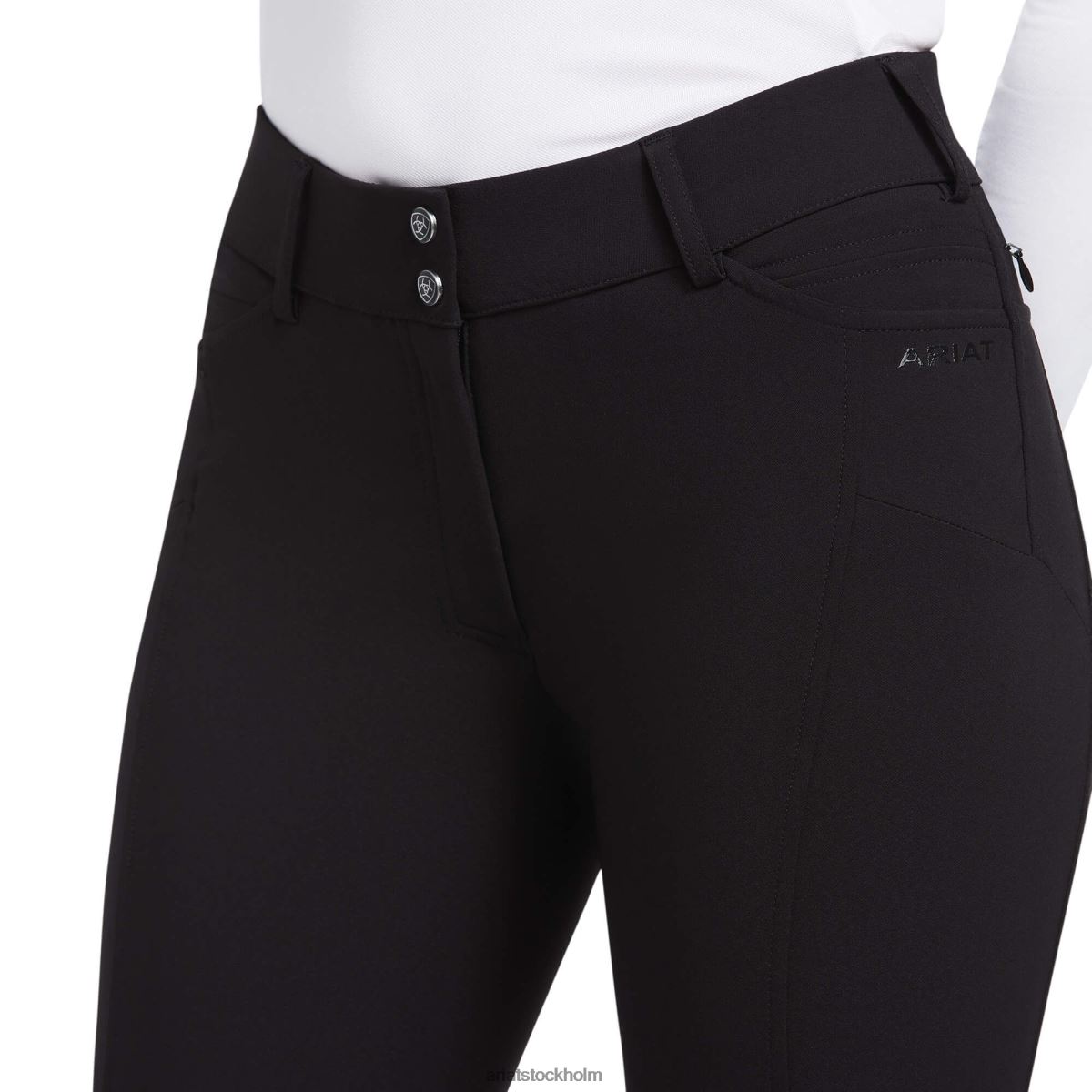 bottnar Ariat prelude knäplåster svart kvinnor F04842693