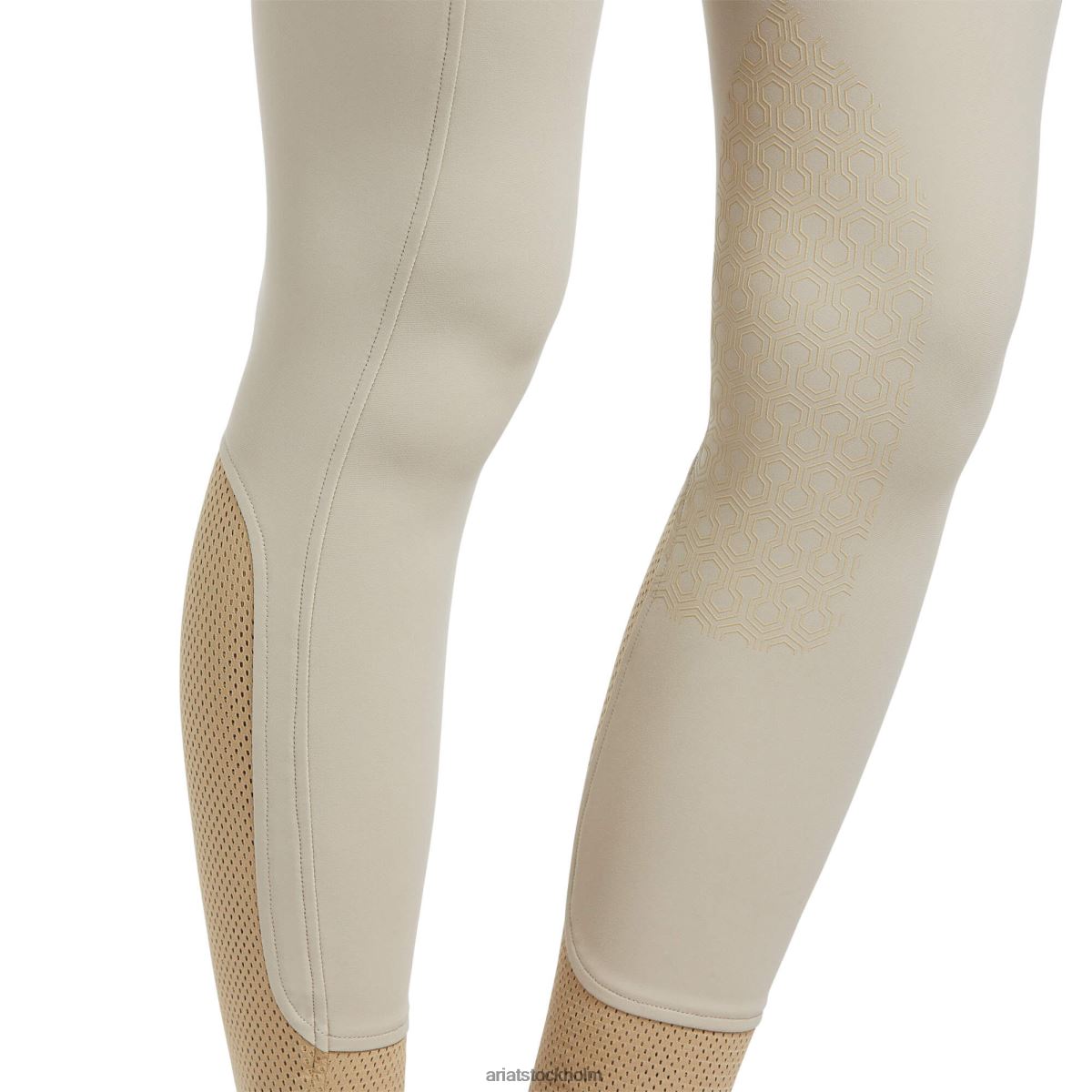 bottnar Ariat tri faktor grepp knä patch ridbyxa solbränna kvinnor F04842731