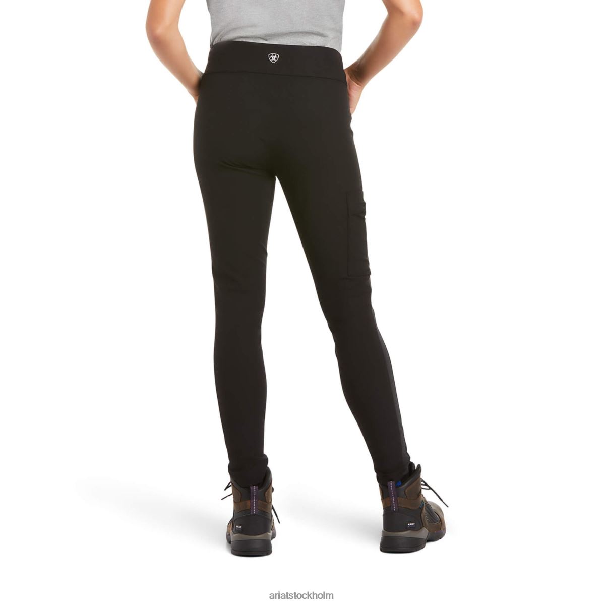 bottnar Ariat armeringsjärn durastretch nyttolegging svart kvinnor F04842723
