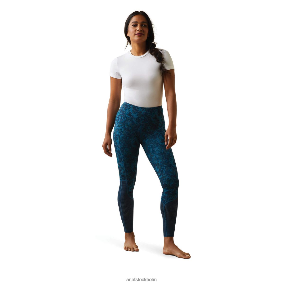 bottnar Ariat eos full seat tight djup petroleum camo blommig kvinnor F04842634