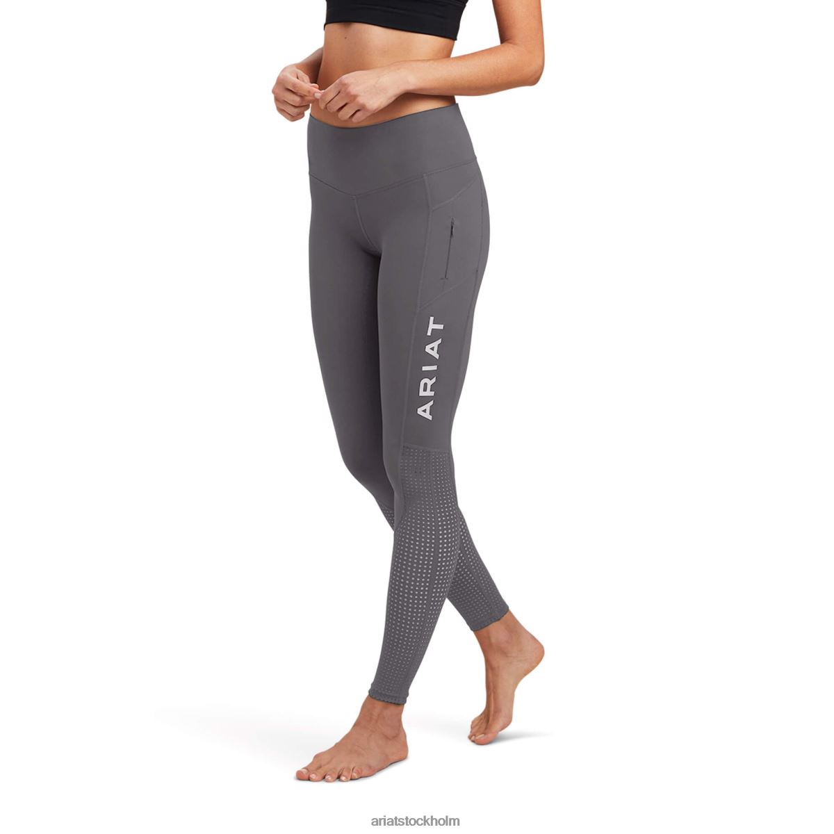 bottnar Ariat eos full seat tight plommon grå gammal kvinnor F04842629