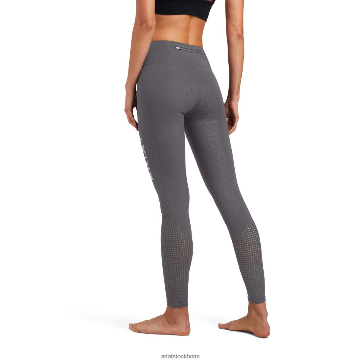 bottnar Ariat eos full seat tight plommon grå gammal kvinnor F04842629