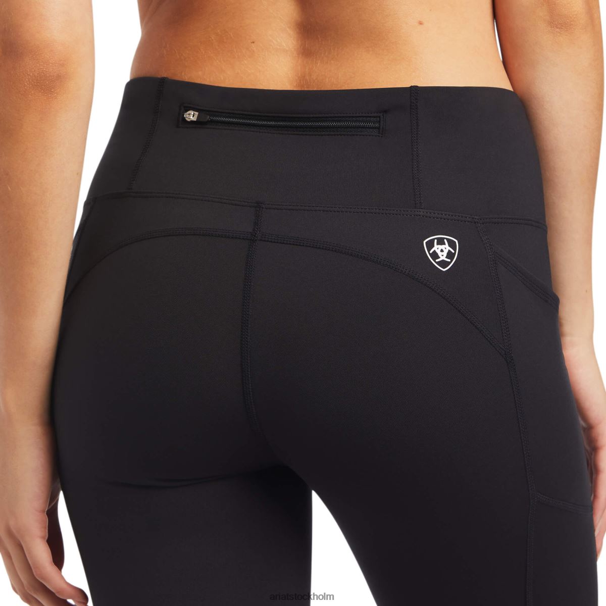 bottnar Ariat eos knälapp tight svart kvinnor F04842729