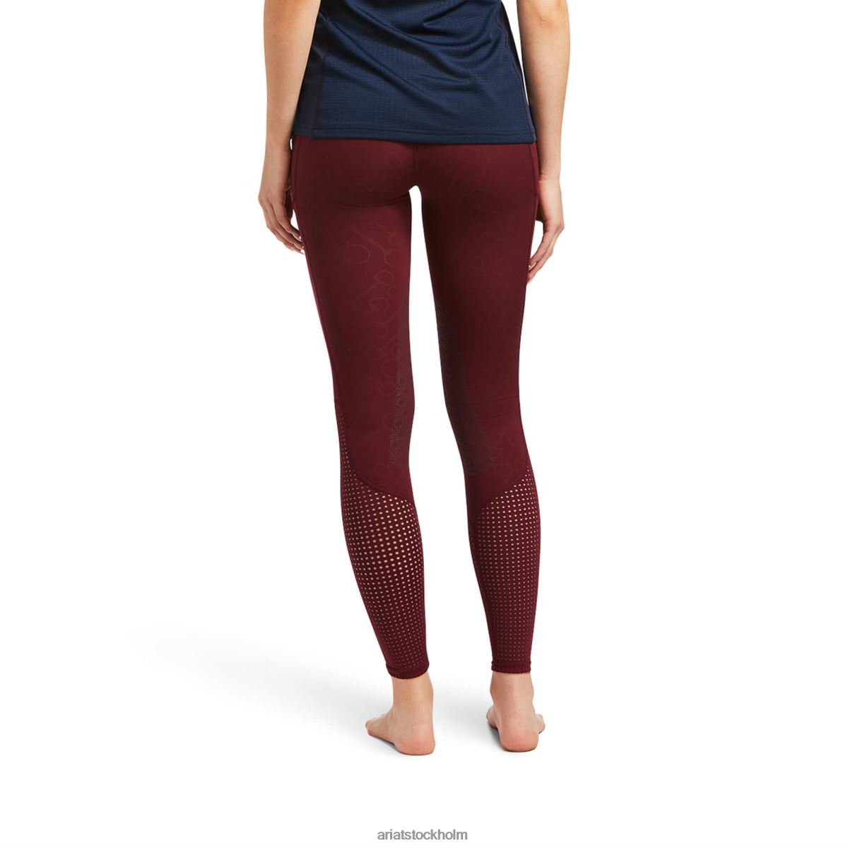 bottnar Ariat eos knälapp tight zinfandel bit tryck prägling kvinnor F04842690