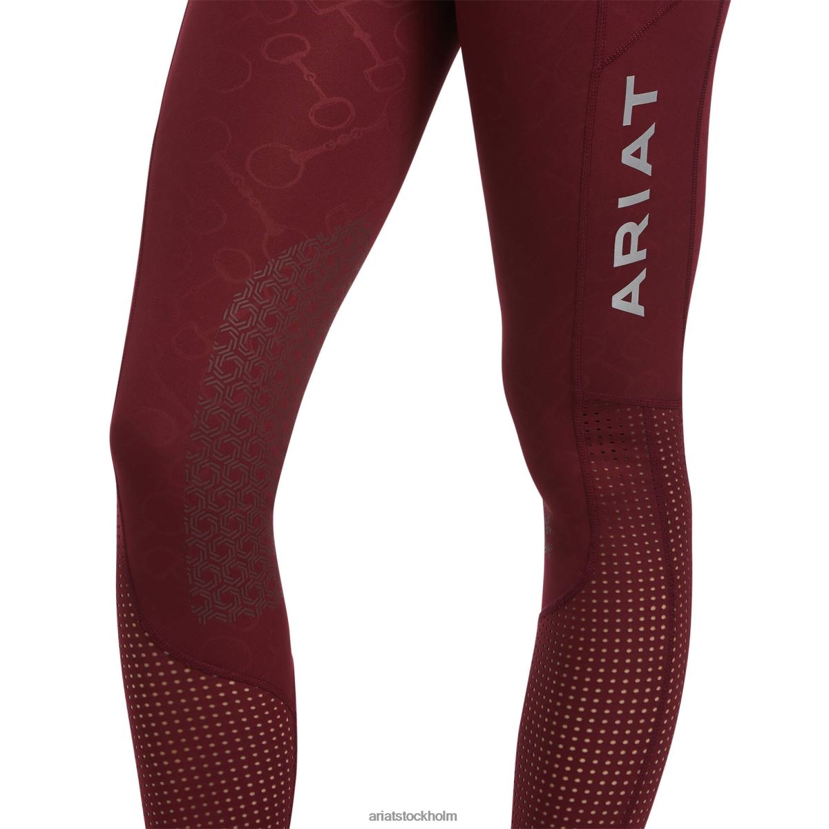 bottnar Ariat eos knälapp tight zinfandel bit tryck prägling kvinnor F04842690