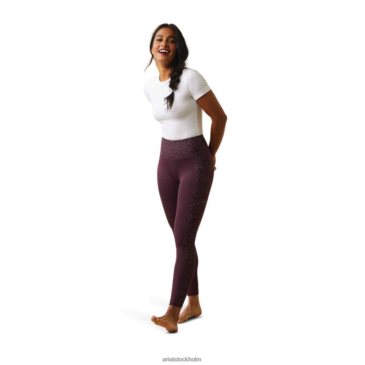 bottnar Ariat eos lumina knälapp tight mullbär kvinnor F04842664