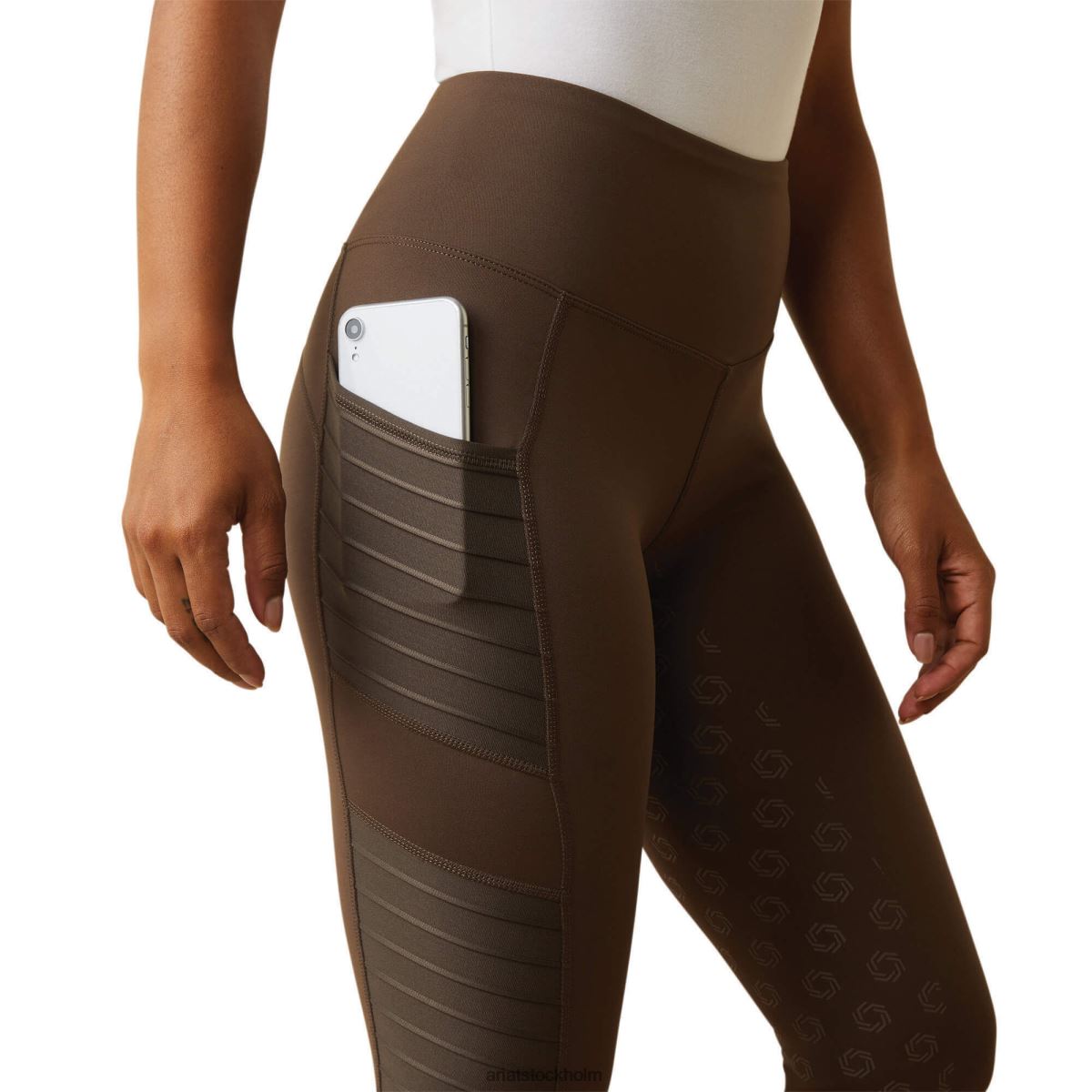 bottnar Ariat eos moto full seat tight banyan bark kvinnor F04842635