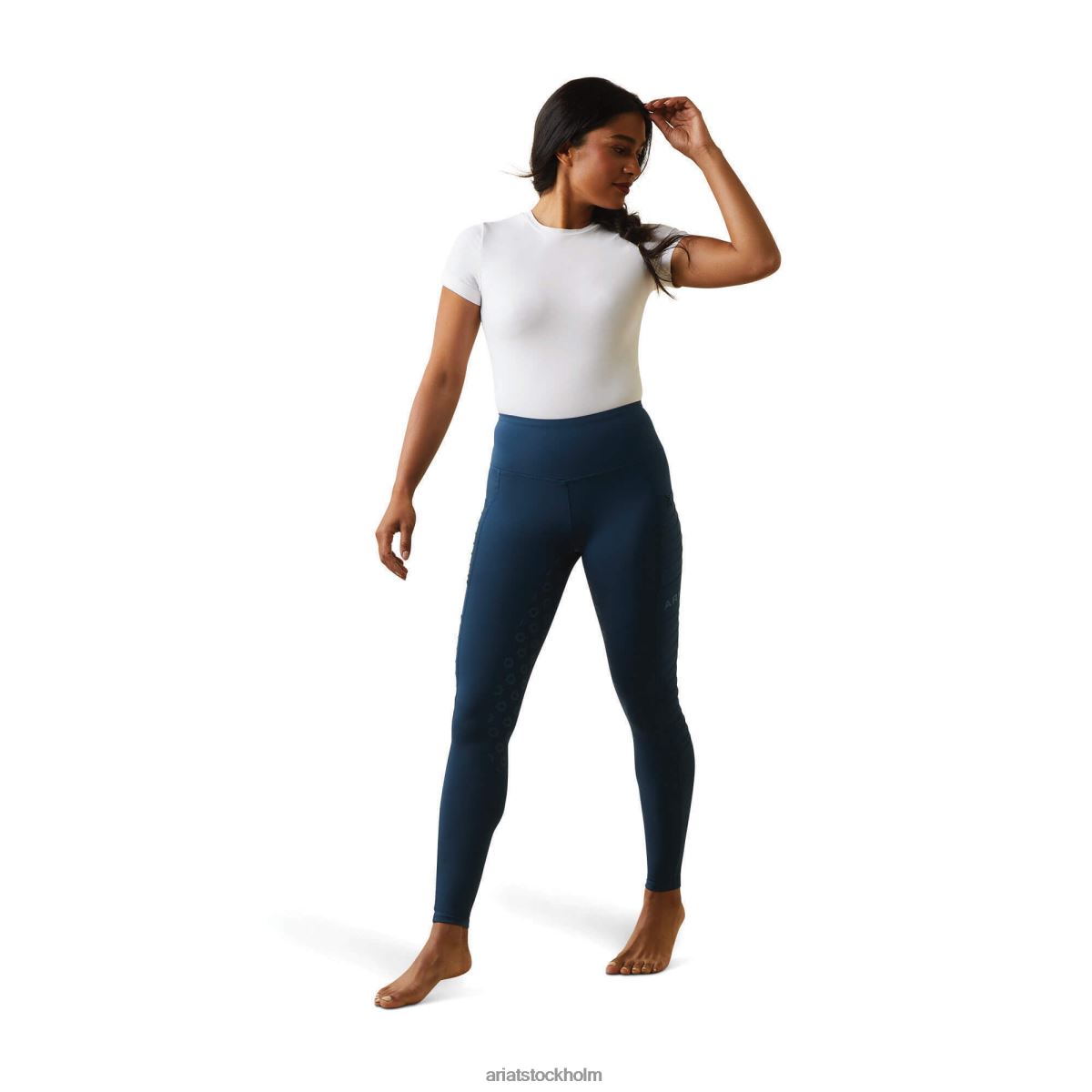 bottnar Ariat eos moto full seat tight djup petroleum kvinnor F04842636