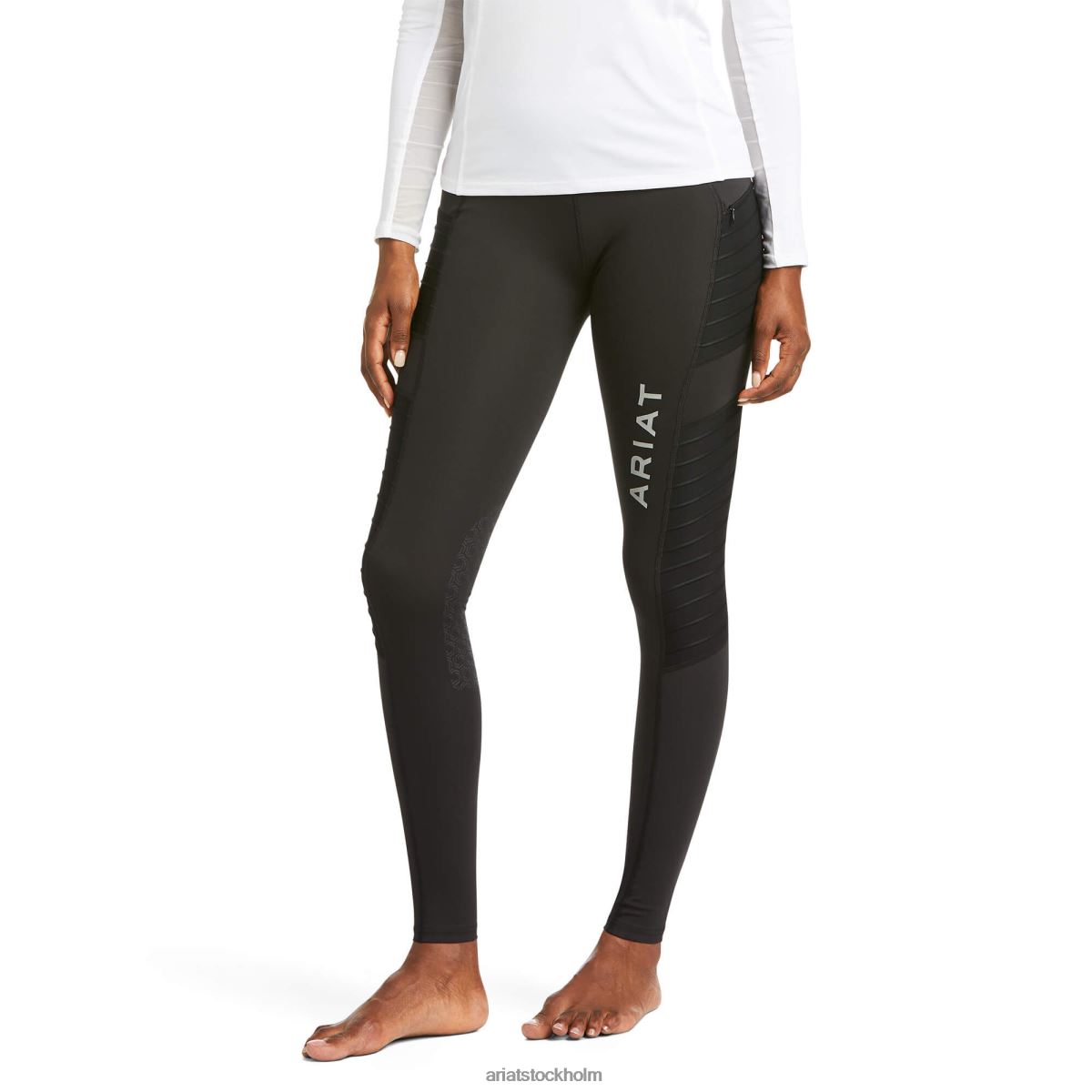 bottnar Ariat eos moto knälapp tight svart kvinnor F04842747
