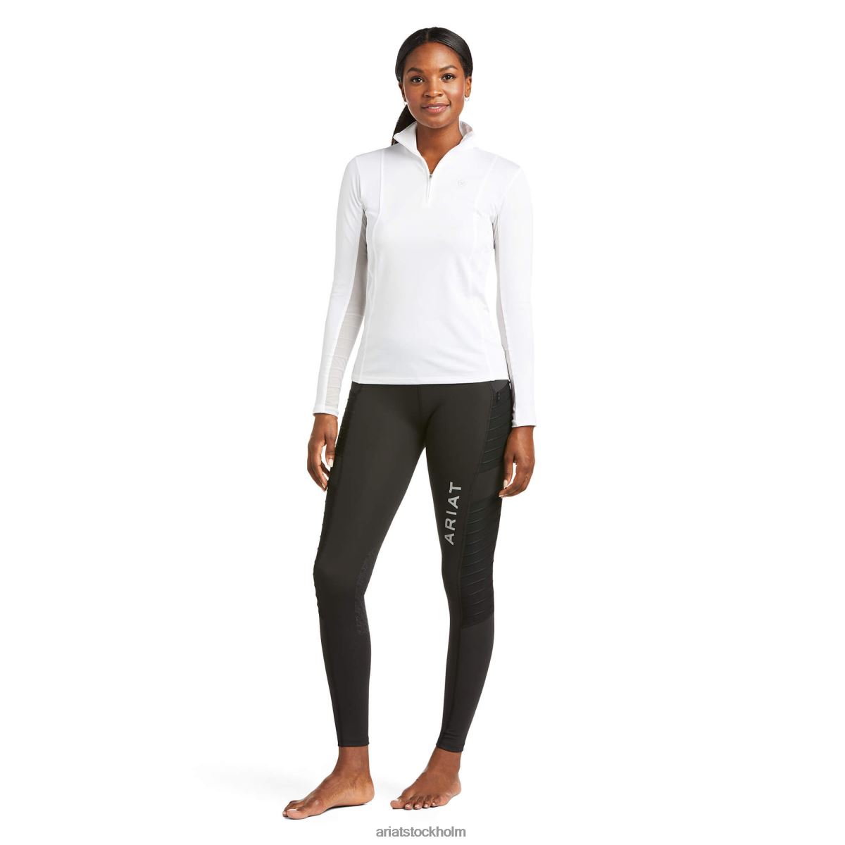 bottnar Ariat eos moto knälapp tight svart kvinnor F04842747