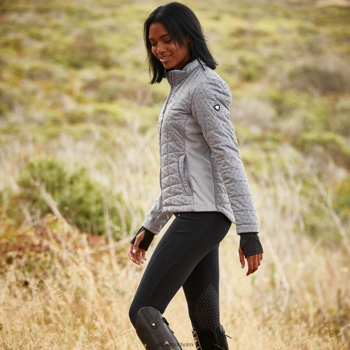 bottnar Ariat prevail isolerad full sits tätt svart reflex kvinnor F04842754