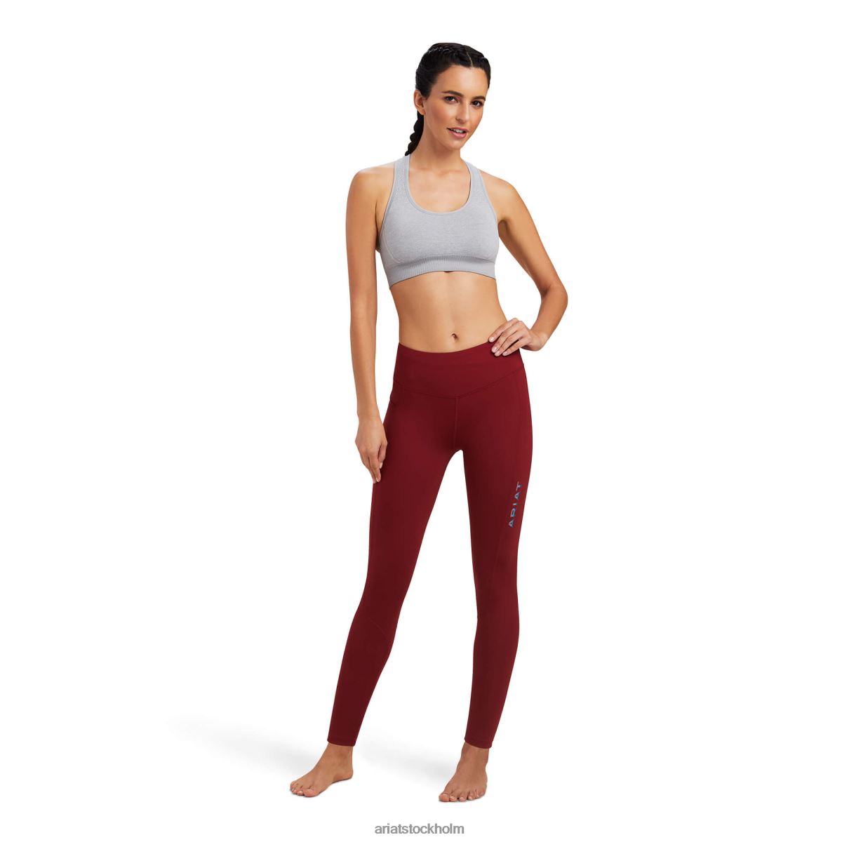 bottnar Ariat tek tight röd röd kvinnor F04842671