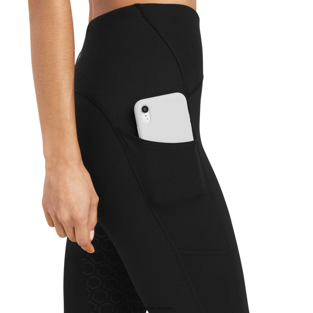 bottnar Ariat våga termiskt halvt grepp tätt svart kvinnor F04842662