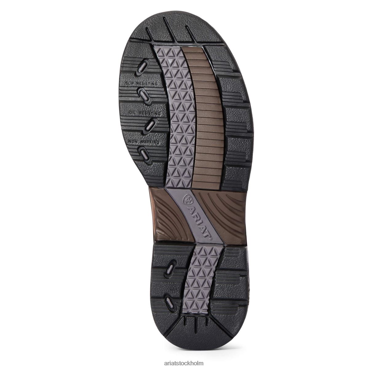 Skodon Ariat Casy 6\" metguard komposittå arbetsstövel oljig distressed brun kvinnor F04842386