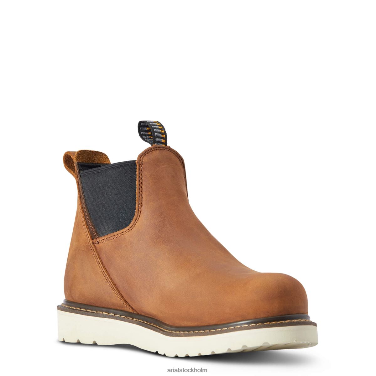 Skodon Ariat armeringsjärn wedge chelsea vattentät komposit tå arbetsstövel åldrad honung kvinnor F04842380