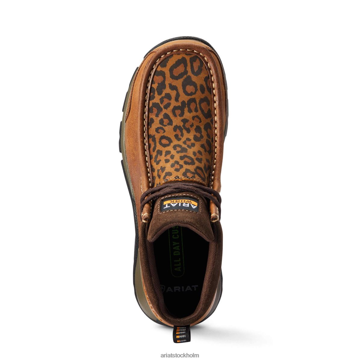 Skodon Ariat edge lte moc komposittå arbetsstövel ökenbrun kvinnor F04842379