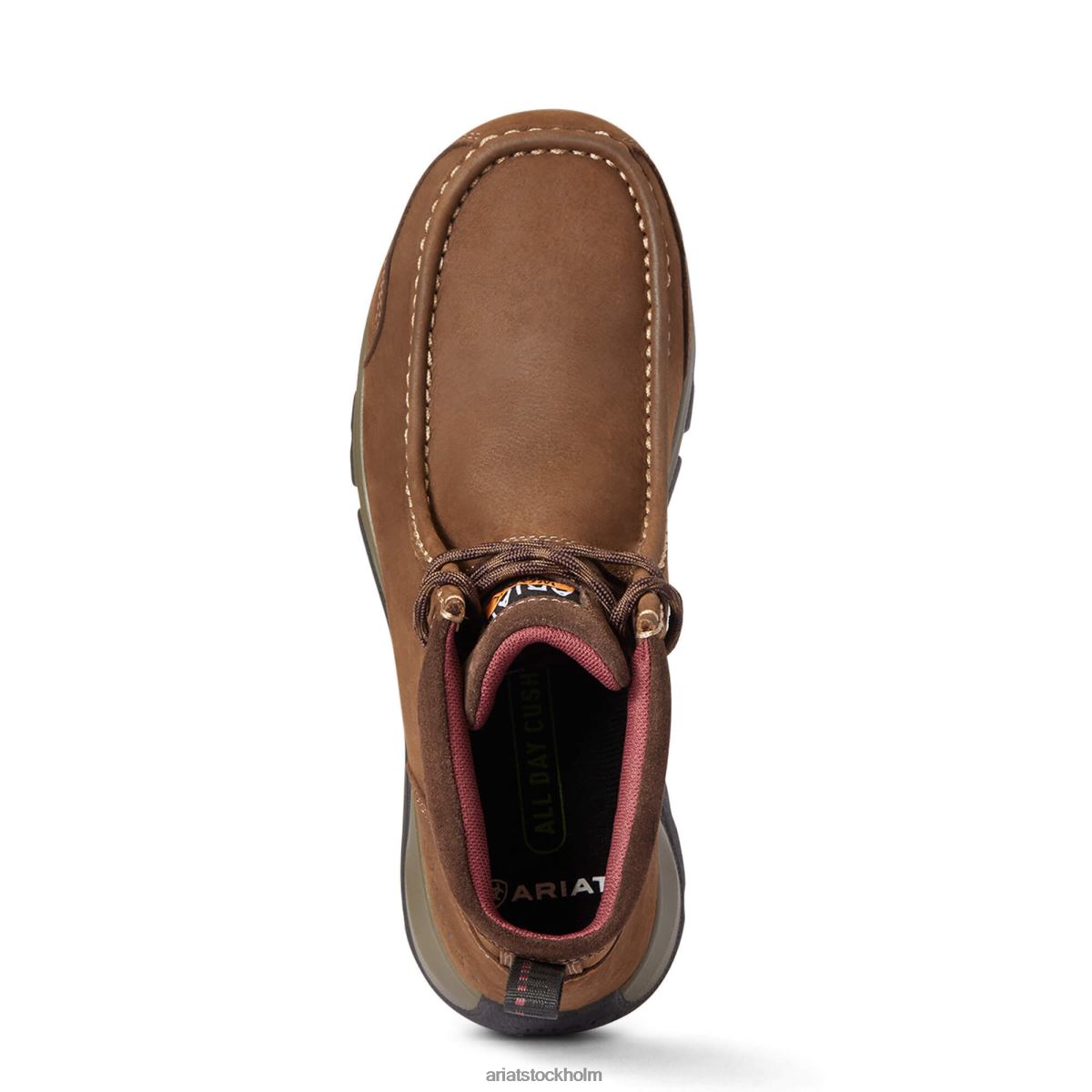 Skodon Ariat edge lte moc komposittå arbetsstövel mörkbrun kvinnor F04842385