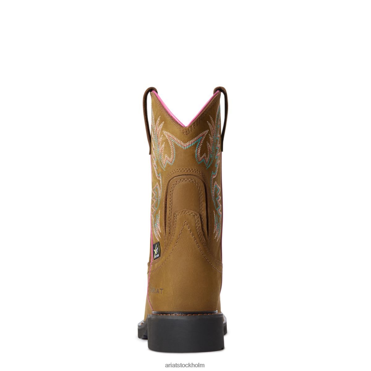 Skodon Ariat krista metguard ståltå arbetsstövel mörkbrun kvinnor F04842398