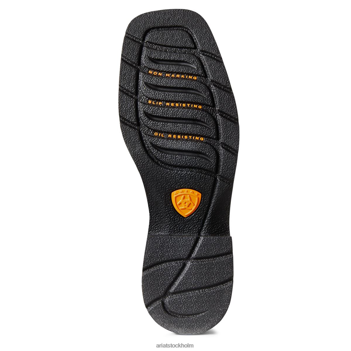 Skodon Ariat krista vattentät ståltå arbetsstövel mörkbrun kvinnor F04842364