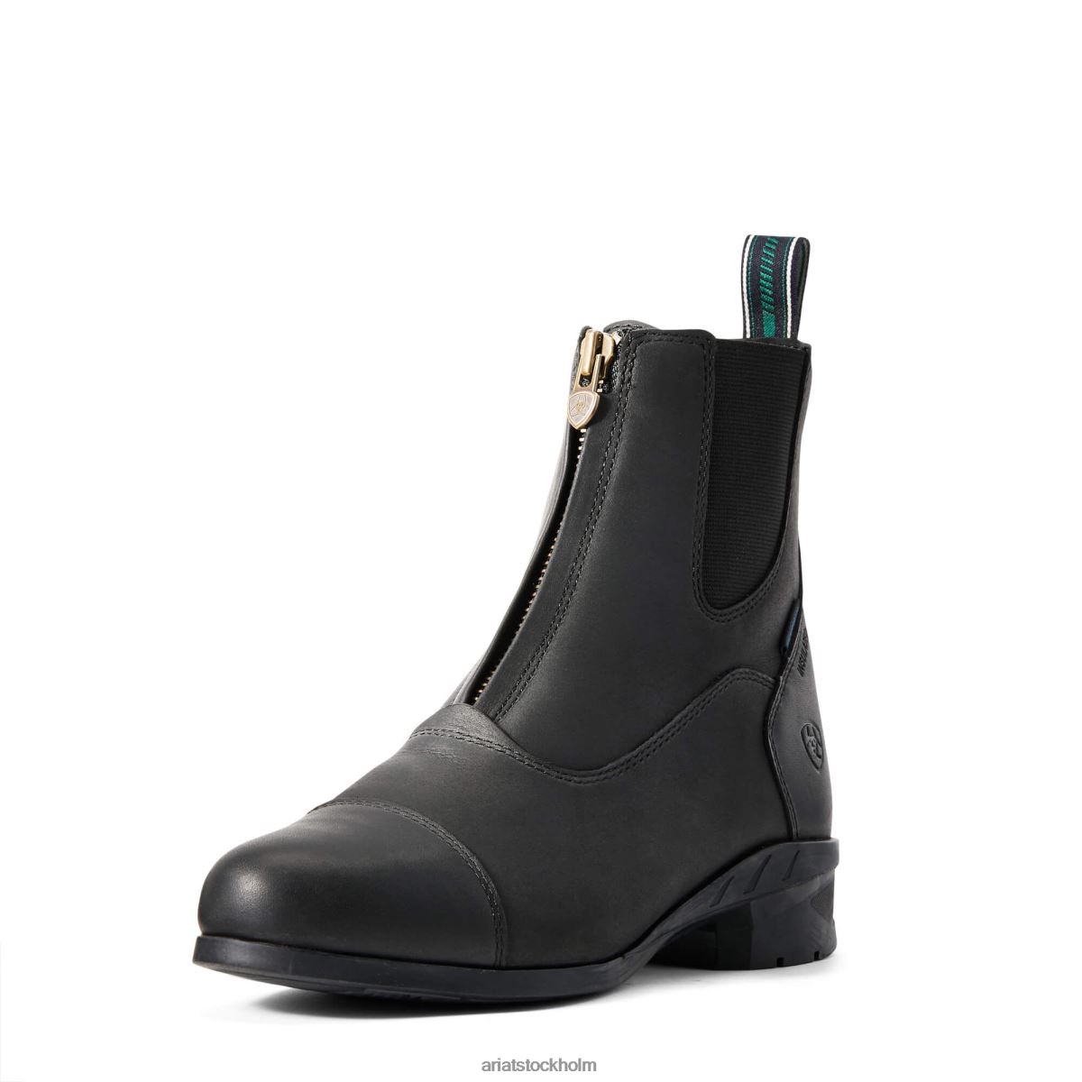 Skodon Ariat Heritage iv zip vattentät isolerad paddock boot svart kvinnor F04842324