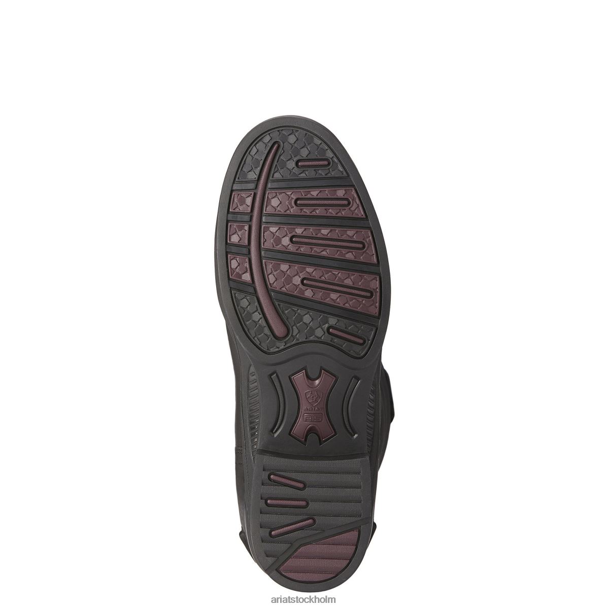 Skodon Ariat extremt lång vattentät isolerad hög ridstövel svart kvinnor F04842366