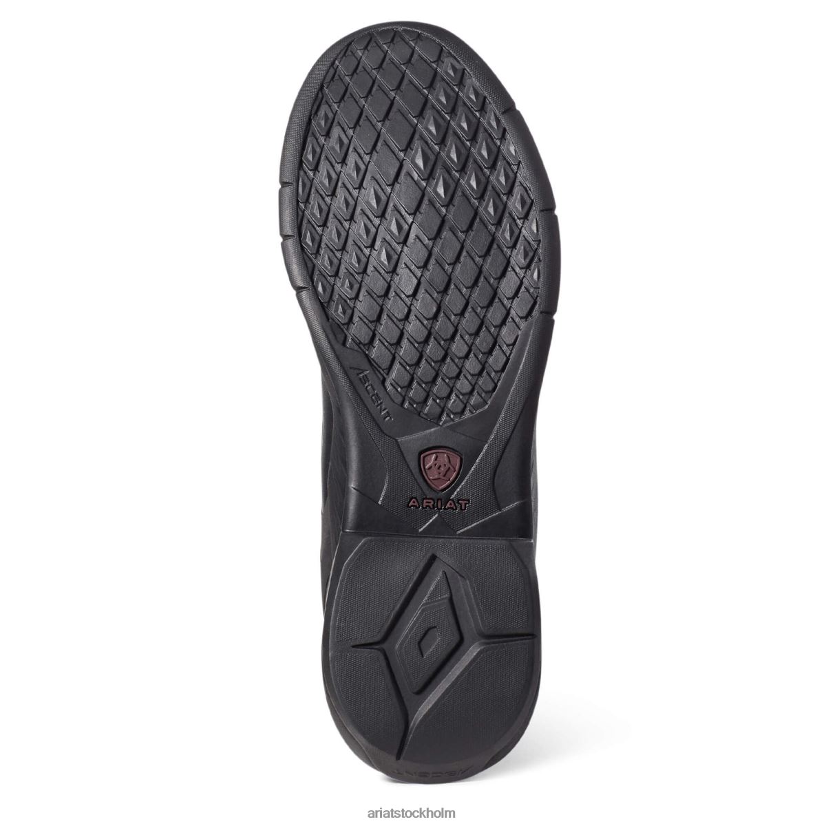 Skodon Ariat stigning hög svart kvinnor F04842328