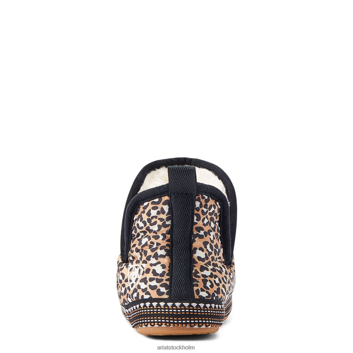 Skodon Ariat crius tofflor solbrunt leopardtryck kvinnor F04842501