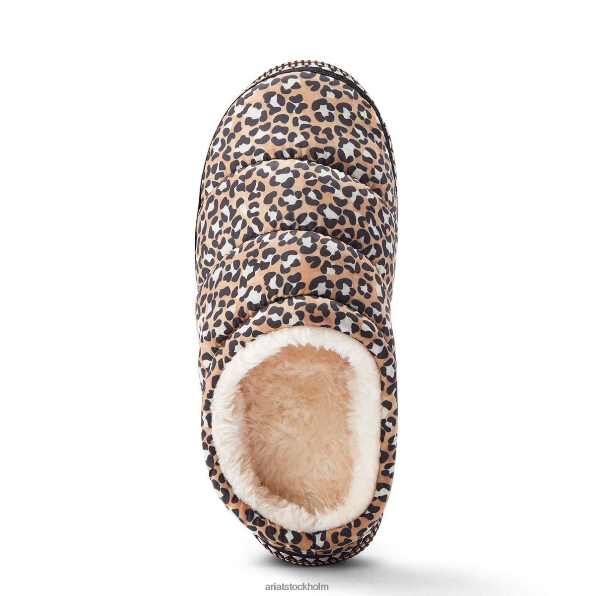 Skodon Ariat crius träsko toffel solbrunt leopardtryck kvinnor F04842499