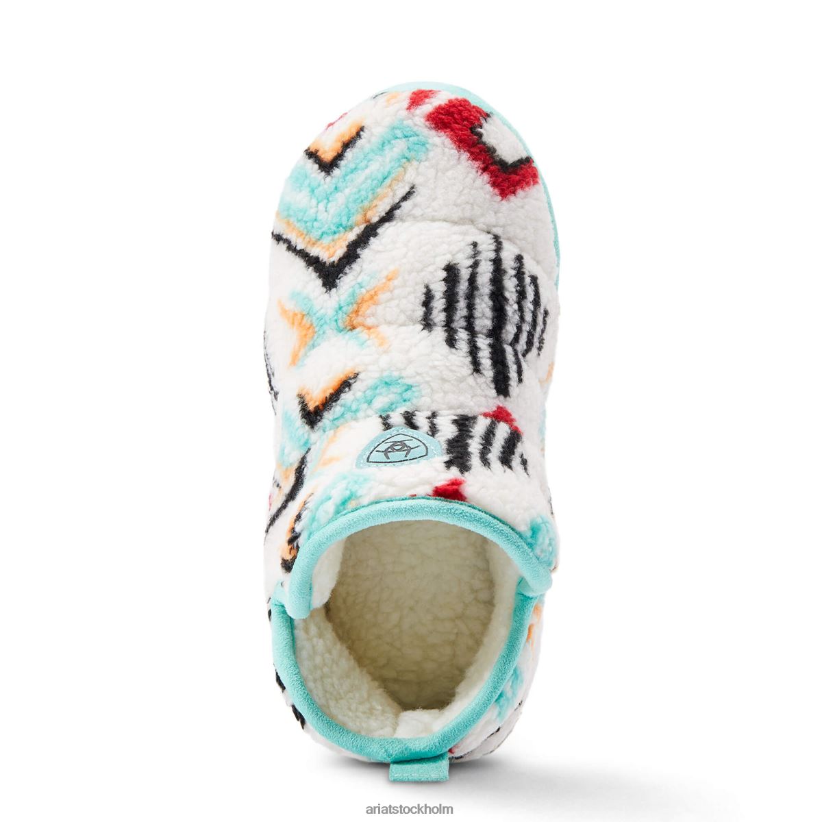 Skodon Ariat tofflor luddigt sydvästtryck kvinnor F04842482